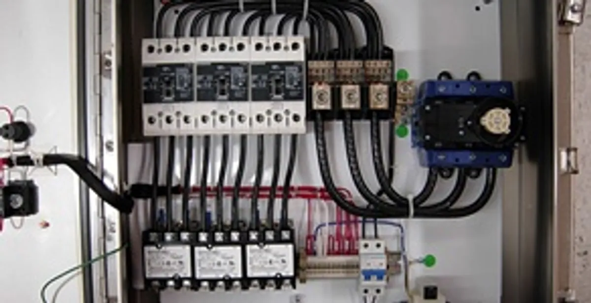 Electrical panel installation with organized circuit breakers and wiring in Tacoma, WA