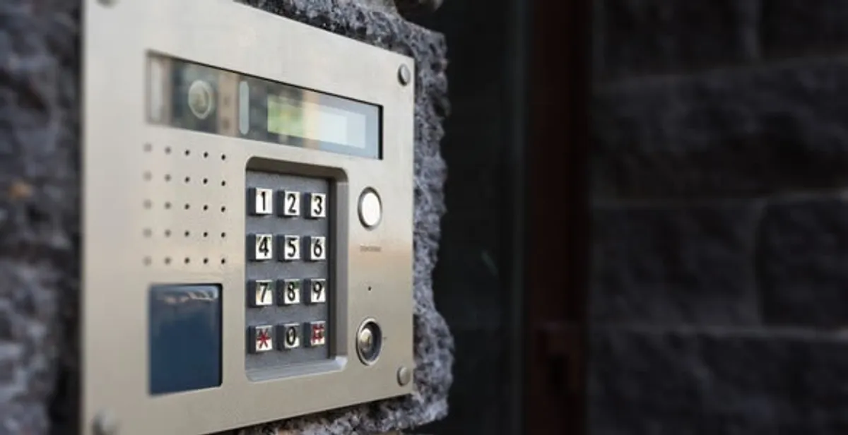 intercom system for home installation services with secure entry communication panel in Tacoma, WA