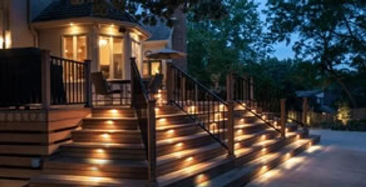 Residential electrician installing outdoor lighting for home safety in Tacoma, WA