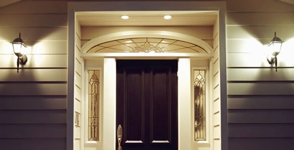 security light installation services with professionally installed entryway lighting in Tacoma, WA